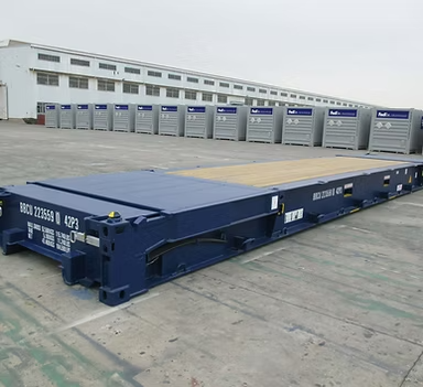 Conteneur chantier 40 pieds Flat Rack — photo 3